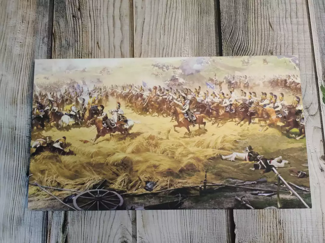 Картины Бородинской битвы на холсте