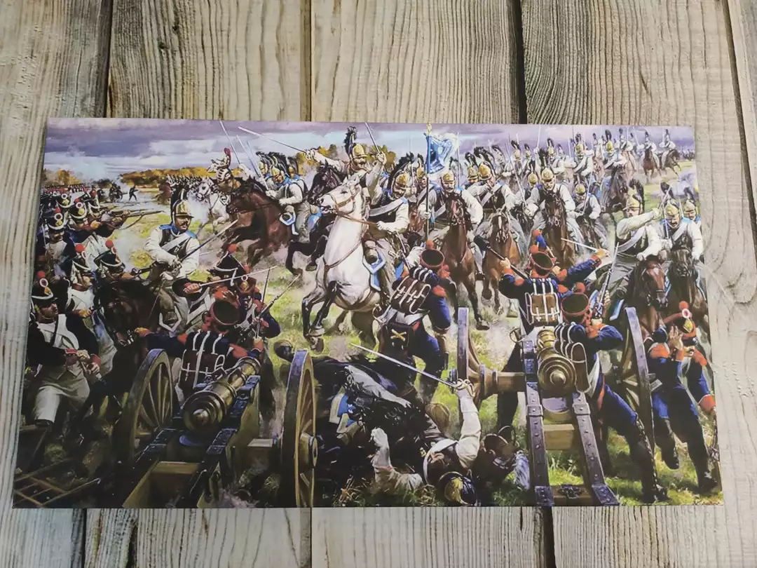 Картины Бородинской битвы на холсте